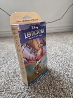 Disney Lorcana TCG Into The Inklands Sealed Starter Deck Ruby & Sapphire NEW - Image 2