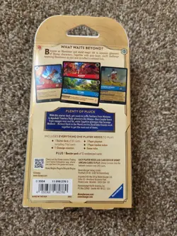 Disney Lorcana TCG Into The Inklands Sealed Starter Deck Ruby & Sapphire NEW - Image 5