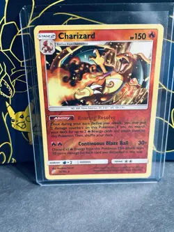 Charizard 14/181 Sm-Team Up Reverse Holo Pokemon Card NM - Image 1