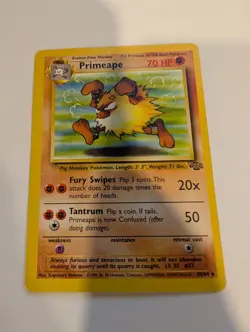 Primeape 43/64 Jungle - Pokemon Card - Image 1