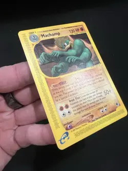 Machamp 51/165 Expedition Base Set Vintage 2002 Pokemon TCG Card NM - Image 3