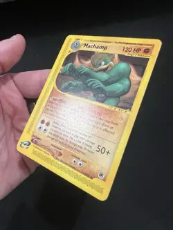 Machamp 51/165 Expedition Base Set Vintage 2002 Pokemon TCG Card NM - Image 4