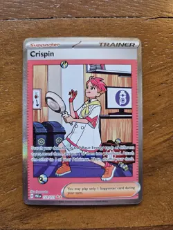 Crispin 171/131 And Crispin 164/142 Pokemon Card Lot Full Art Trainers Lot Of 2 - Image 3