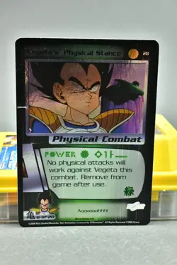 Dragon Ball Z TCG CCG Vegeta Physical Stance 28 Card Game Foil DBZ - Image 1