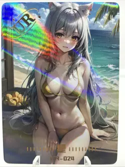 ❤Stelle Goddess Story Waifu STUNNING GIRL UR-024 Waifu Doujin Anime Card - Image 1