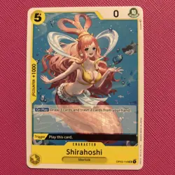 Shirahoshi - OP03-106 Reprint - One Piece Card Game - Regular English TCG NM/M - Image 1
