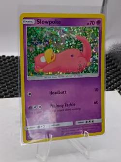 Pokemon Slowpoke Holo 5/12 Basic Card 2018 70 HP Dopey English - Image 2