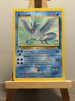 Articuno 17/62 Non Holo Fossil Set Rare Pokemon Card WOTC - Image 1