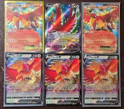 Pokemon Cards Lot (Massive Ho-Oh Ex & V Bundle - M/NM - TCG Holo Rares) - Image 1