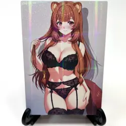 The Rising of the Shield Hero Raphtalia Sexy Anime Waifu Girl Goddess Story Card - Image 2