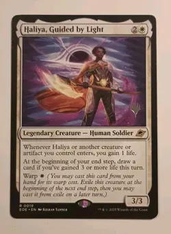 Haliya, Guided by Light - MTG Edge of Eternities Promo EOE 019 Magic - Image 1