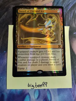 Sword of Fire and Ice Masterpiece Series: Kaladesh Inventions Foil NM - Image 1