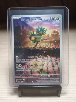 2023-25 Pokemon SV Black Star Promos - SVP EN Teal Mask Ogerpon #123 M/NM - Image 1