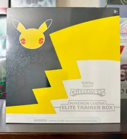 Pokemon 25th Anniversary Celebrations [Pokemon Center] ETB Factory Sealed - Image 1