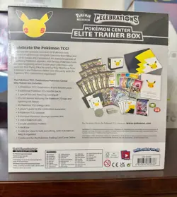 Pokemon 25th Anniversary Celebrations [Pokemon Center] ETB Factory Sealed - Image 2