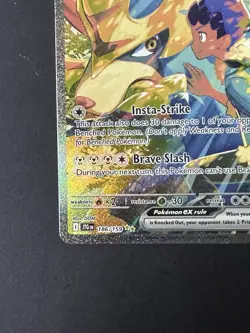 Pokemon Hop's Zacian ex 186/159 Sv09: Journey Together Special Illustration Rare - Image 4