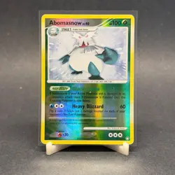 Abomasnow 19/123 Reverse Holo Rare Mysterious Treasures Pokemon TCG MP - Image 1