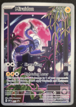 Miraidon 013 Black Star Promo Pokemon Scarlet & Violet NM - Image 1