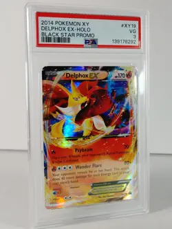Delphox EX - XY Black Star Promo - #XY19 - Pokemon Ultra Rare - 2014 - PSA 3 - Image 2