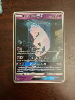Mewtube Mewtwo Gx 78/73 Shining Legends Nm 2017 Pokemon Tcg - Image 1