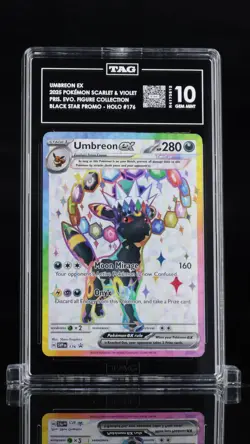 Pokemon Scarlet & Violet Black Star Promos Umbreon ex TAG 10 #176 - Image 1