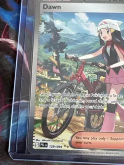 Pokemon Dawn 129/094 Phantasmal Flames Trainer Full Art Special Illustration - Image 2