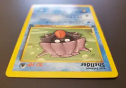 1st Edition Vintage 1999 Pokemon TCG Fossil - Shellder 54/62 Common , LP+ - Image 3