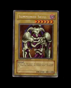 Yu-Gi-Oh! SUMMONED SKULL SECRET RARE HOLO LIMITED EDITION BPT-002! HP DMG - Image 1