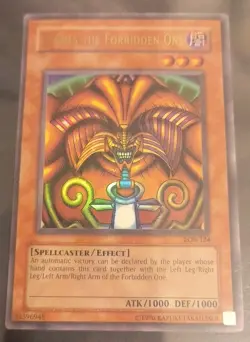 Yu-Gi-Oh! Exodia The Forbidden One LOB-124 Ultra Rare - Image 1