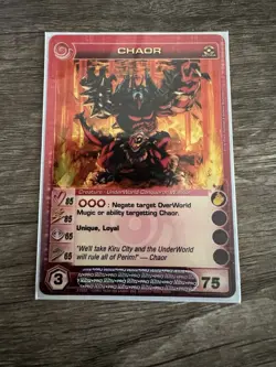 Chaotic Chaor (Max Energy 75) (UR) Chaotic Premium Pack Foil Card - Image 1