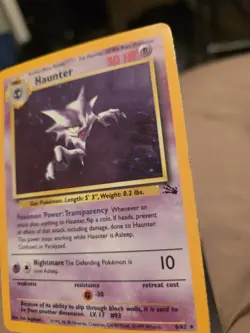 Haunter (21) Fossil #21 (1999) Rare LP Pokemon Classic Trading Card Game! - Image 4