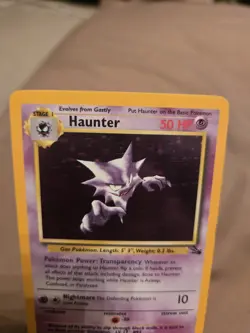 Haunter (21) Fossil #21 (1999) Rare LP Pokemon Classic Trading Card Game! - Image 5