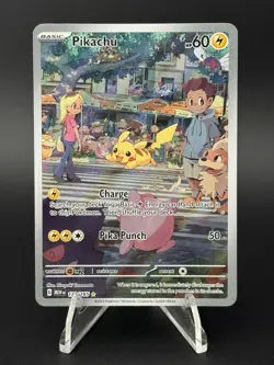 Pokemon Pikachu TCG Card 173/165 SV Scarlet & Violet 151 NM Condition - Image 1