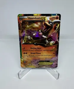 Houndoom EX 21/162 Holo XY BREAKthrough Pokemon Card - Image 1