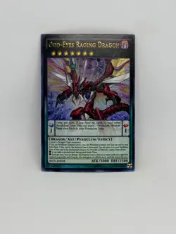 Yugioh Card Odd-Eyes Raging Dragon RATE-EN048 ULTRA RARE - NM - Image 1