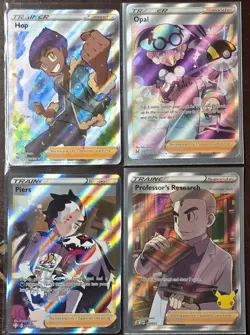 Pokemon Cards Lot (Full Art Trainers - Holo Rares - M/NM - TCG - Sword & Shield) - Image 1
