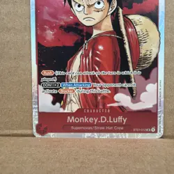 One Piece TCG Monkey D Luffy #ST01-012 Trading card (A2) - Image 3