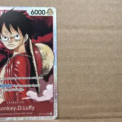 One Piece TCG Monkey D Luffy #ST01-012 Trading card (A2) - Image 4