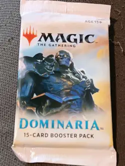 Magic: The Gathering Dominaria Booster Pack 15 Cards English Wizards - Image 1