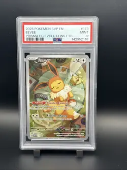 Eevee 173 Sv: Scarlet & Violet Promo Cards Holo PSA 9 - Image 1