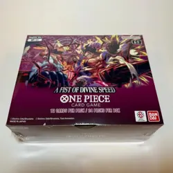 One Piece Card Game A FIST OF DIVINE SPEED OP11 Booster Box English SEALED - Image 1