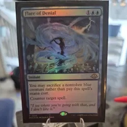 Flare Of Denial NM* FOIL Modern Horizons 3 ENGLISH 0062 mtg -UnltdCards - Image 1