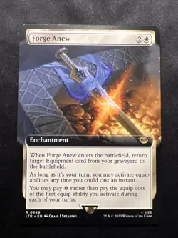 Forge Anew - Extended Art [The Lord of the Rings: Tales of Middle] Near Mint NM - Image 1