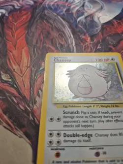 Pokemon Base Set 2 Chansey 3/130 Holo Rare HP - Image 3