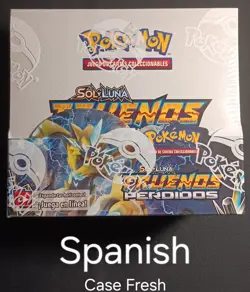Pokemon TCG Sun & Moon Lost Thunder Booster Box SEALED Case Fresh - Image 1