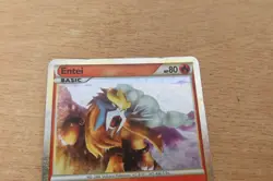 Pokemon TCG Entei HGSS20 Black Star Promo Cosmos Holo - Image 3
