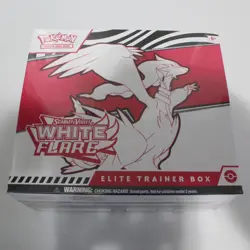 Pokemon TCG: Scarlet & Violet - WHITE FLARE Elite Trainer Box FACTORY SEALED ETB - Image 1