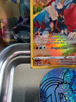 Pokemon TCG Druddigon TG09/TG30 Ultra Rare Silver Tempest - Image 4