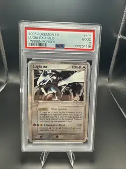 Pokemon PSA 2 2005 EX Unseen Forces Lugia EX Holo Foil Rare 105/115 - Image 2