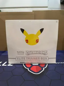 POKEMON Celebrations Elite Trainer Box ETB 25th Anniversary New Factory Sealed - Image 1
